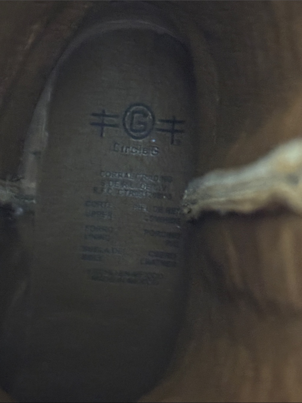 Circle G Distressed Tan Western Embroidered Cowboy Boots Made in Mexico - Picture 13 of 14
